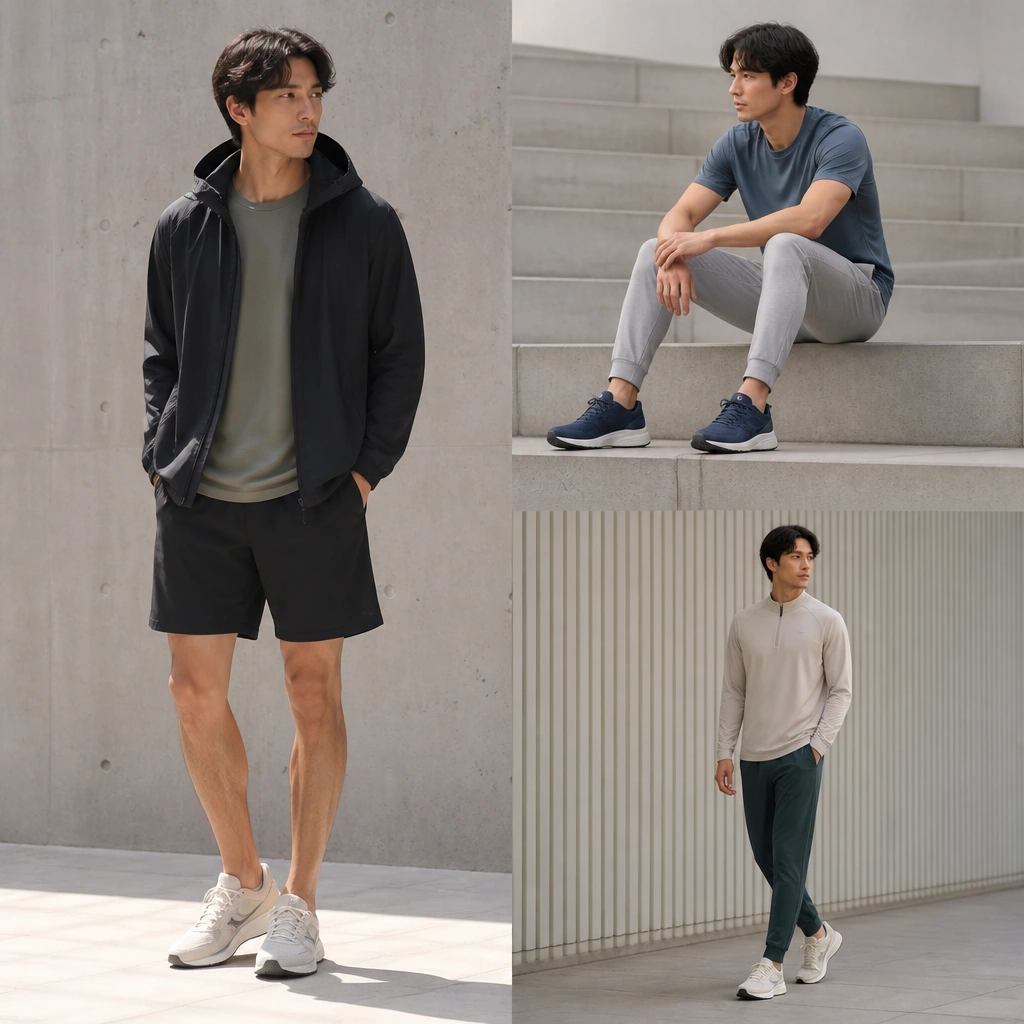 Beginner-friendly ASICS outfit ideas for men